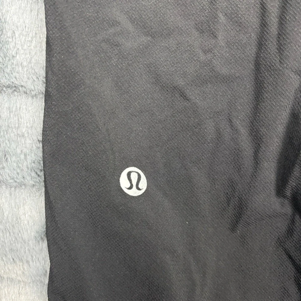 Lululemon Mens Black Athletic Joggers Drawstring Waist Tapered Training Pants